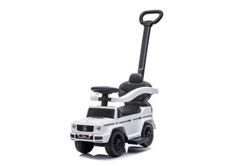 Mercedes Loopauto Wit | met Duwstang | OP=OP, Kinderen en Baby's, Ophalen of Verzenden, Nieuw, Afstandsbediening