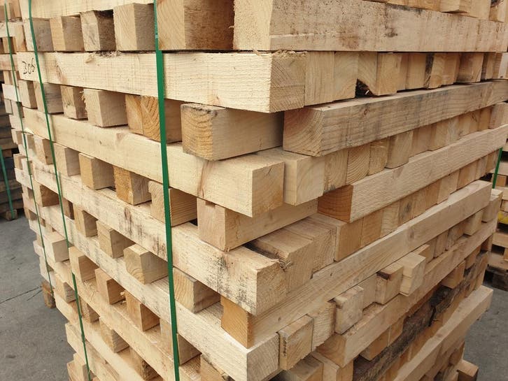 Diverse partijen Stophout / Strijkers / Verpakkingshout, Doe-het-zelf en Verbouw, Hout en Planken, Vuren, Minder dan 200 cm, 50 mm of meer