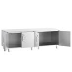 GGM Gastro | RVS Onderkast - 1600mm - 4 deuren | UBK1600-E |, Verzenden, Nieuw in verpakking, RVS Meubilair