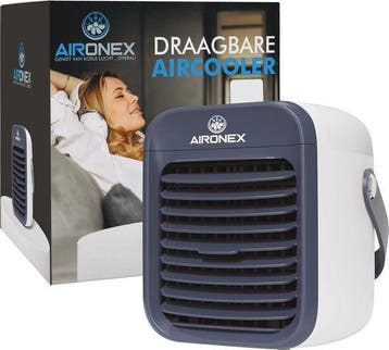2dekans | Aironex Draagbare Aircooler Blauw – tot 15 m² -, Witgoed en Apparatuur, Ophalen of Verzenden, Zo goed als nieuw