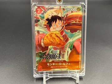 Bandai - 1 Card - One Piece - Monkey D. Luffy P-080 Promo, Nieuw