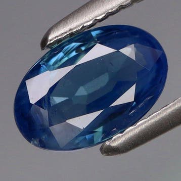 Zonder minimumprijs - 1 pcs Blauw Saffier - 1.02 ct -, Nieuw