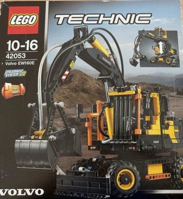 Lego Set - 42053 - Technic - Volvo EW160E, Nieuw