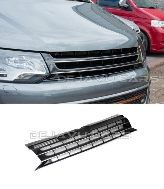 Front Grill (Badgeless) voor Volkswagen Transporter T5, Auto diversen, Tuning en Styling, Ophalen of Verzenden