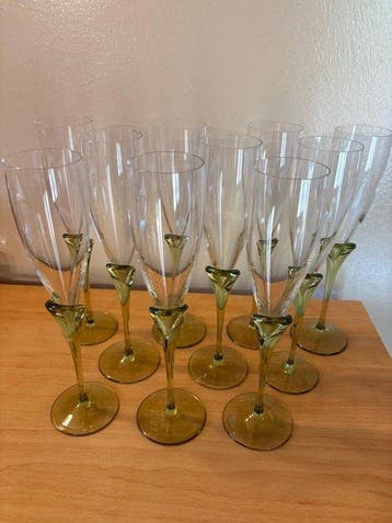 Rosenthal - Koffie- en theeservies (10) - Kristal -, Antiek en Kunst