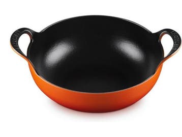 Veiling - Le Creuset geëmailleerde gietijzeren Balti-pan 24, Nieuw