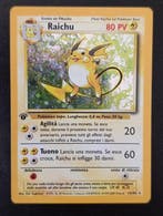 Pokémon - 1 Card - Raichu 14/102 Foil, First edition - WOTC, Nieuw