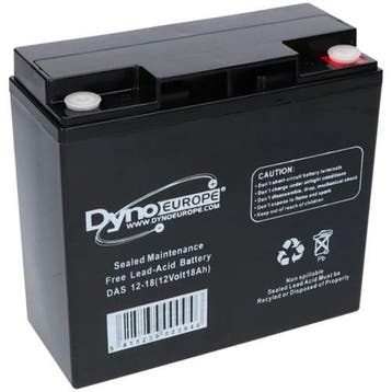 Dyno Accu 12V 18Ah Das12-18 181X77X167Mm, Auto diversen, Verzenden
