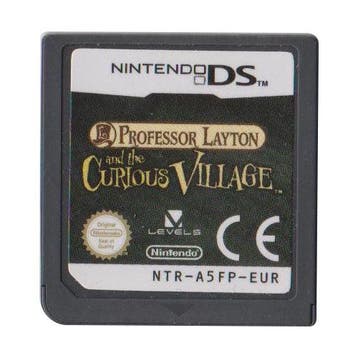 DS Professor Layton and the Curious Village, Spelcomputers en Games, Verzenden, Zo goed als nieuw