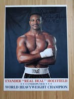 Evander Holyfield - Holyfield, Evander. Foto seriale con, Nieuw
