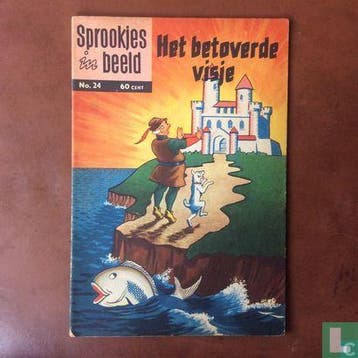 Betoverde visje, Het - Het betoverde visje - 1958, Boeken, Eén comic, Verzenden, Europa, Zo goed als nieuw