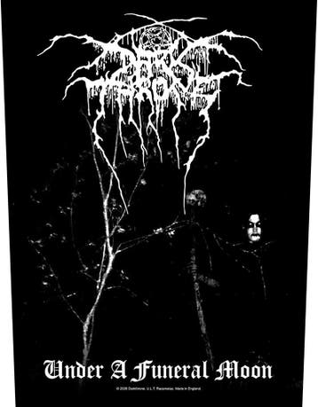 Darkthrone - Under a Funeral Moon Rugpatch off. merchandise, Ophalen of Verzenden, Nieuw, Kleding