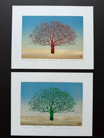 Red Red Tree and Blue Blue Sky & Sayonara September -