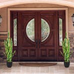 2dekans | Kunstmatige slangplant met stabiele pot faux-agave, Ophalen of Verzenden, Zo goed als nieuw