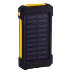Solar Charger 30.000mAh Externe Powerbank Zonnepaneel, Telecommunicatie, Powerbanks, Verzenden, Nieuw, Stuff Certified®