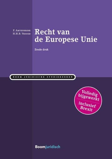 Boom Juridische studieboeken - Recht van de, 9789462900837, Verzenden, Zo goed als nieuw, HBO