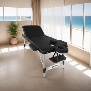 Massagetafel met 3 zones Ko Tao, draagtas, aluminiumframe -, Sport en Fitness, Massageproducten, Verzenden, Nieuw