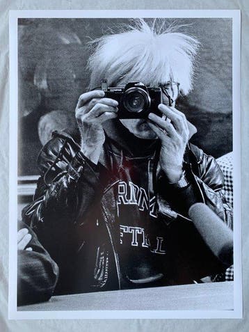 Maria Mulas - Andy Warhol, Milan, “The Last Supper”