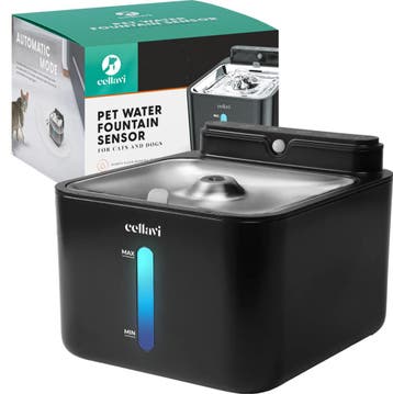 Cellavi S2A-X - Draadloze RVS Drinkfontein Kat met Sensor -, Ophalen of Verzenden, Zo goed als nieuw