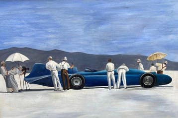Scuola europea (XX), da Jack Vettriano - Bluebird at