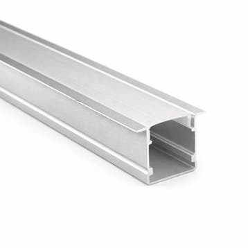 LED Strip Profiel Inbouw | 3 Meter uit één stuk | Zilver |, Ophalen of Verzenden, Nieuw