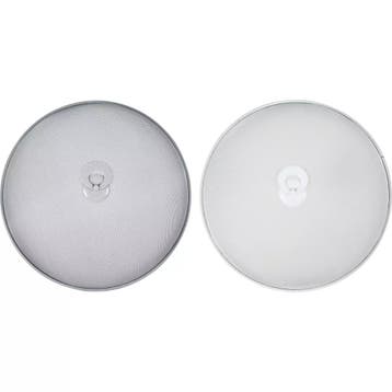 Benson Ronde metalen voedselbescherming - 30 cm - wit/gri..., Ophalen of Verzenden, Nieuw