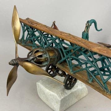 Pawe Erazmus - Dream of flight - bronze, Antiek en Kunst
