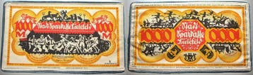 1000 Mark 1922-12-15 Stadtsparkasse Bielefeld, Verzenden