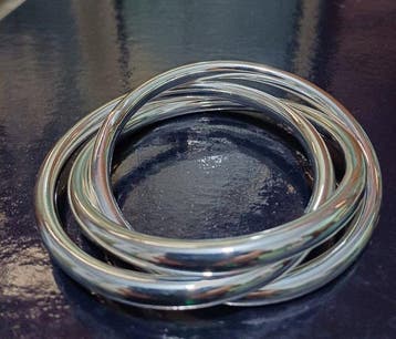 Zonder minimumprijs - Armband Zilver - Armband met drie, Nieuw