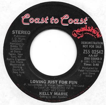 Single vinyl / 7 inch - Kelly Marie - Loving Just For Fun..., Verzenden, Zo goed als nieuw, 7 inch, Pop