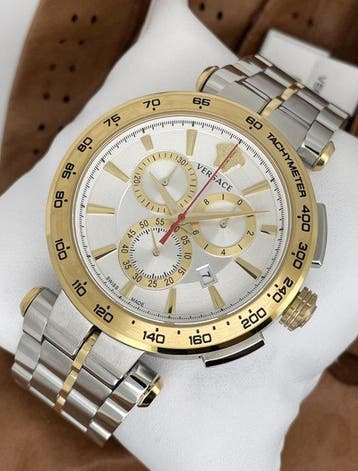 Versace - Aion Chronograph - VE6CA04 23 - Heren - 2020+, Nieuw