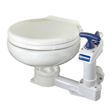 Talamex Scheepstoilet Handbediend Turn2Lock Supercompact, Watersport en Boten, Ophalen of Verzenden, Nieuw