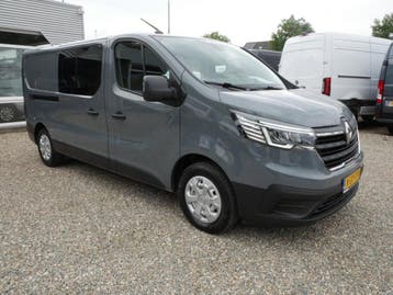 Renault Trafic 2.0 Blue dCi 130PK L2 Dubbel cabine Airco, Stof, Gebruikt, Euro 6, Renault