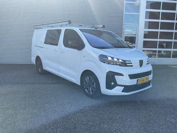 Peugeot Expert 2.0 HDi 180 pk Aut. DC Dubbel cabine LED/ Imp, Automaat, Gebruikt, Euro 6, Wit