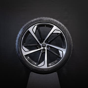 Audi Q7 SQ7 22 Inch Velgen Zomerbanden Origineel 285/35/22, Gebruikt, 285 mm, Banden en Velgen, Overige maten