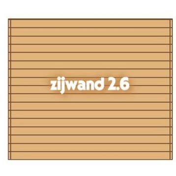 zijwand carport, Nieuw
