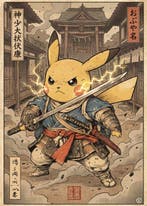Kleury.art - The Lightning Samurai by Kleury.art (1/5), Nieuw