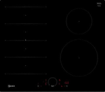 Neff T66FHE4L0 N70 Flex-Induction Hob 60 cm Zwart, Nieuw, Inbouw, Inductie, 4 kookzones