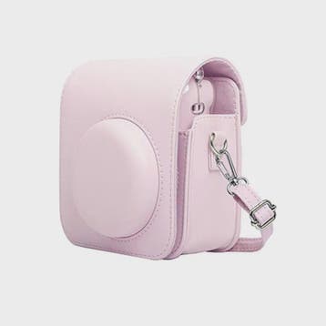 PU Lederen Beschermhoes met Schouderband voor Fujifilm Insta, Verzenden, Nieuw