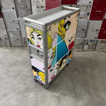 Zodiac - KLM Royal Dutch Airlines - Trolley - kunststof en
