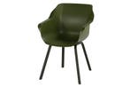 Hartman Sophie Element dining armstoel - Moss Green - Carbon, Tuin en Terras, Tuinstoelen, Verzenden, Nieuw, Overige materialen