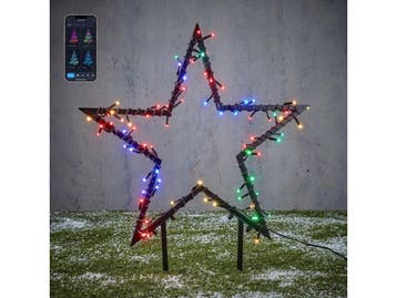 Luca Smart Lighting Tuinsteker - 80 LED Lampjes - H73 x Ø60, Tuin en Terras, Verzenden, Nieuw