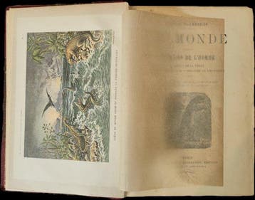 Camille Flammarion - Le Monde avant la Création de lHomme.
