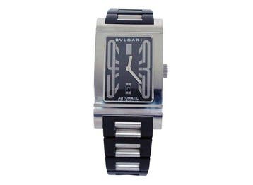 Bvlgari - Rettangolo RT45S - RT 45 S / J21999 - Heren -, Nieuw