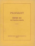 1963 Peugeot 404 Technische Handleiding Nederlands, Verzenden