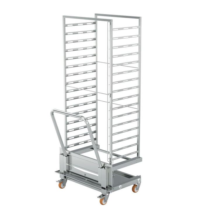 GGM Gastro | Stellingwagen met bakplaathouder - voor 16x EN, Zakelijke goederen, Horeca | Keukenapparatuur, Fornuis, Frituur en Grillen