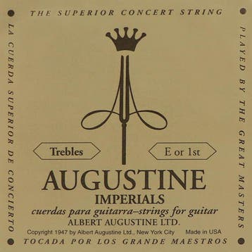 Augustine AUIMP-1 E-1 snaar, clear nylon, high tension, Muziek en Instrumenten, Ophalen of Verzenden, Nieuw