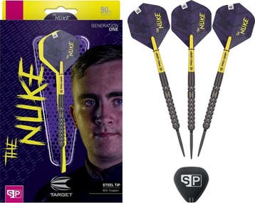 Luke Littler The Nuke 90% SP Gen1 - 23 gram (Dart Pijlen), Sport en Fitness, Darts, Ophalen of Verzenden, Nieuw, Pijlen