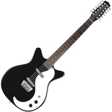 Danelectro DC59 12 String Guitar - Black, Verzenden, Nieuw