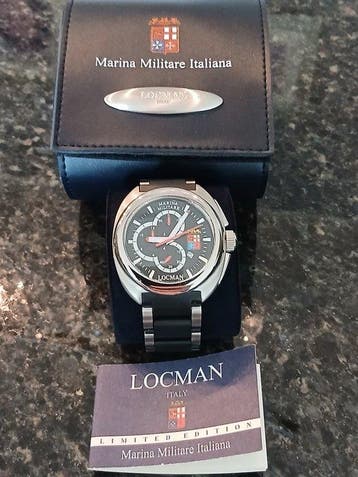 Locman Marina Militare Limited Edition - Marina Militare, Sieraden, Tassen en Uiterlijk, Nieuw